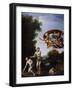 The Expulsion of Adam and Eve-Domenichino-Framed Giclee Print