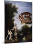 The Expulsion of Adam and Eve-Domenichino-Mounted Giclee Print