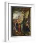 The Expulsion of Hagar, 1824-Moritz Kellerhoven-Framed Premium Giclee Print