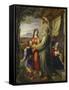 The Expulsion of Hagar, 1824-Moritz Kellerhoven-Framed Stretched Canvas