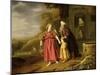 The Expulsion of Hagar and Ishmael, c.1644-Jan Victors-Mounted Giclee Print