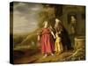 The Expulsion of Hagar and Ishmael, c.1644-Jan Victors-Stretched Canvas