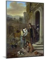 The Expulsion of Hagar, around 1655-57-Jan Steen-Mounted Giclee Print