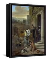 The Expulsion of Hagar, around 1655-57-Jan Steen-Framed Stretched Canvas