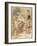 The Expulsion of Hagar-Giovanni Benedetto Castiglione-Framed Giclee Print