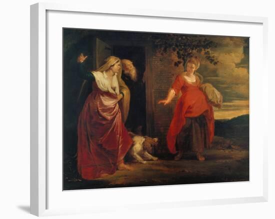 The Expulsion of Hagar-Peter Paul Rubens-Framed Giclee Print