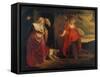 The Expulsion of Hagar-Peter Paul Rubens-Framed Stretched Canvas