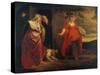 The Expulsion of Hagar-Peter Paul Rubens-Stretched Canvas