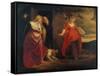The Expulsion of Hagar-Peter Paul Rubens-Framed Stretched Canvas