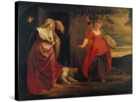 The Expulsion of Hagar-Peter Paul Rubens-Stretched Canvas