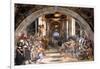 The Expulsion of Heliodorus, 1511-1512-Raphael-Framed Giclee Print