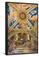 The Expulsion of Heliodorus from the Temple by Raphael-Carlo-Framed Photographic Print