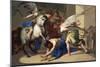 The Expulsion of Heliodorus from the Temple, C1650-Bernardo Cavallino-Mounted Giclee Print
