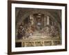 The Expulsion of Heliodorus from the Temple, Stanza Di Eliodoro, 1511-12-Raphael-Framed Giclee Print