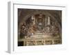 The Expulsion of Heliodorus from the Temple, Stanza Di Eliodoro, 1511-12-Raphael-Framed Giclee Print