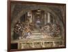 The Expulsion of Heliodorus from the Temple, Stanza Di Eliodoro, 1511-12-Raphael-Framed Giclee Print