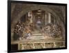 The Expulsion of Heliodorus from the Temple, Stanza Di Eliodoro, 1511-12-Raphael-Framed Giclee Print