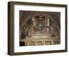 The Expulsion of Heliodorus from the Temple, Stanza Di Eliodoro, 1511-12-Raphael-Framed Giclee Print