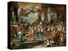 The Expulsion of Heliodorus from the Temple-Francesco Solimena-Stretched Canvas