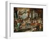 The Expulsion of Heliodorus from the Temple-Francesco Solimena-Framed Giclee Print