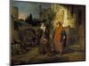 The Expulsion of Hgar and Ishmael, 1666-Gerbrandt Van Den Eeckhout-Mounted Giclee Print