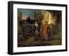 The Expulsion of Hgar and Ishmael, 1666-Gerbrandt Van Den Eeckhout-Framed Giclee Print