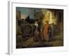 The Expulsion of Hgar and Ishmael, 1666-Gerbrandt Van Den Eeckhout-Framed Giclee Print