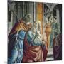 The Expulsion of Joachim from the Temple, Detail, 1485-90-Davide & Domenico Ghirlandaio-Mounted Giclee Print