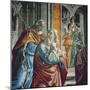 The Expulsion of Joachim from the Temple, Detail, 1485-90-Davide & Domenico Ghirlandaio-Mounted Giclee Print