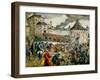 The Expulsion of Polish Invaders from the Moscow Kremlin, 1612-Ernest Ernestovich Lissner-Framed Giclee Print