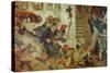The Expulsion of the Danes from Manchester, 920 AD-Ford Madox Brown-Stretched Canvas
