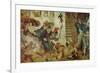 The Expulsion of the Danes from Manchester, 920 AD-Ford Madox Brown-Framed Giclee Print