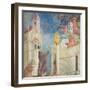 The Expulsion of the Devils from Arezzo, 1297-99-Giotto di Bondone-Framed Giclee Print