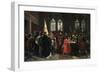 The Expulsion of the Duke of Athens, 1860-Stefano Ussi-Framed Giclee Print