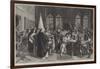 The Expulsion of the Duke of Athens-Stefano Ussi-Framed Giclee Print