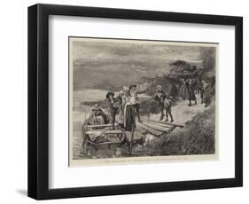 The Expulsion of the Quakers from Massachusetts, 1660-null-Framed Giclee Print