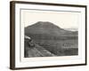 The Extension of the Natal Railway to Charlestown Majuba Hill: the Line at the Foot of Majuba Hill-null-Framed Giclee Print