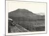 The Extension of the Natal Railway to Charlestown Majuba Hill: the Line at the Foot of Majuba Hill-null-Mounted Giclee Print