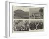 The Extension of the Natal Railway to Charlestown, Majuba Hill Yesterday and Today-null-Framed Giclee Print