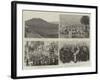 The Extension of the Natal Railway to Charlestown, Majuba Hill Yesterday and Today-null-Framed Giclee Print