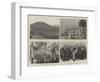 The Extension of the Natal Railway to Charlestown, Majuba Hill Yesterday and Today-null-Framed Giclee Print