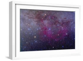 The Extensive Gum Nebula Area in the Constellation Vela-null-Framed Photographic Print