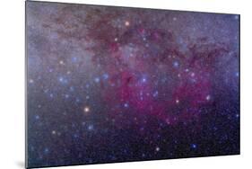 The Extensive Gum Nebula Area in the Constellation Vela-null-Mounted Photographic Print