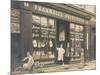 The Exterior of a Chemist's Shop Most Probably in Paris-null-Mounted Photographic Print