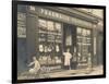 The Exterior of a Chemist's Shop Most Probably in Paris-null-Framed Photographic Print