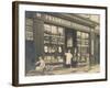 The Exterior of a Chemist's Shop Most Probably in Paris-null-Framed Photographic Print