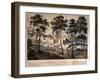 The Exterior of Hougoumont at the Commencement of the Battle of Waterloo, 18th June 1815,…-null-Framed Giclee Print