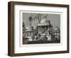 The Exterior of the Cemetery of Mara Sati, at Ahar, Near Oodeypore, India-null-Framed Giclee Print