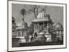 The Exterior of the Cemetery of Mara Sati, at Ahar, Near Oodeypore, India-null-Mounted Giclee Print