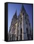 The Exterior of the Christian Cathedral, Chartres, Eure Et Loir, Centre, France-Jonathan Hodson-Framed Stretched Canvas